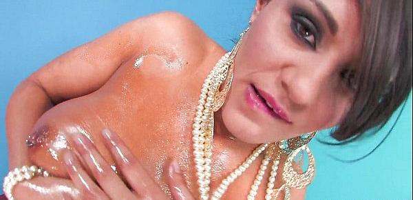  Charley Chase Oiled Up with Pearls